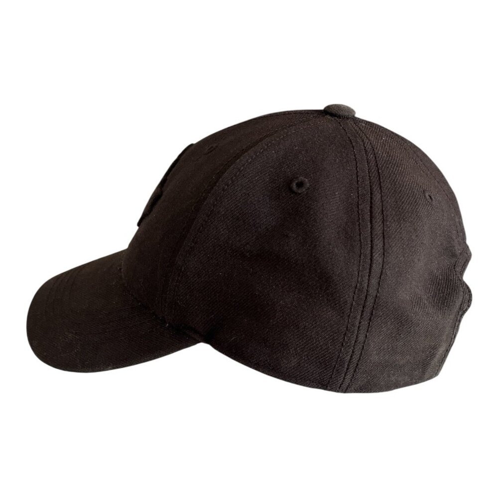 Roots Black Maple Leaf Baseball Cap Adjustable Y2K - image 5